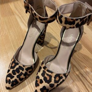 Michael Shannon Leopard Print Heels